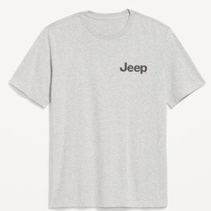 Jeep Light Gray Short Sleeve Tee